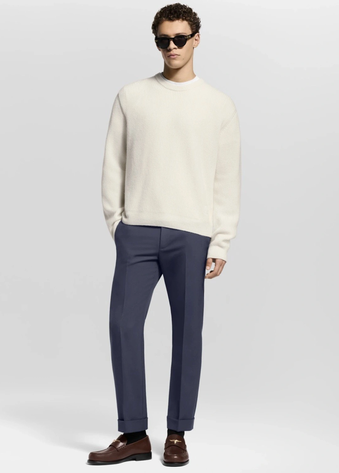 wg.luxury-- 8V embroidery cashmere wool oversize item: E-F000J0202
